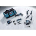 Makita DLX6011 machines sans fil Set 18V Li-ion (DHP458Z+DSS610Z+DJR181Z+DTD146Z+DGA452Z+D