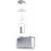 PRIMO Sorbetiere avec compresseur (1l/100W) argentée PR406IM