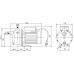 WILO WJ 204-X-EM-2 (1~230 V) Pompe a jet monocellulaire auto-amorçante 4262917