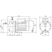 WILO WJ 203-X-EM-2 (1~230 V) Pompe a jet monocellulaire auto-amorçante 4262916
