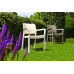 ALLIBERT TISARA Chaise de jardin, 53 x 58 x 83 cm, blanc 17199557