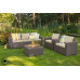 ALLIBERT CALIFORNIA Canapé 199 x 68 x 72 cm, cappuccino/sable 17196779