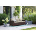 ALLIBERT CALIFORNIA Canapé 199 x 68 x 72 cm, marron/beige 17196779