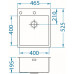 ALVEUS PURE 20 évier de cuisine, 465 x 525 mm, acier inoxydable 1103608