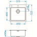 ALVEUS PURE 30 évier de cuisine, 515 x 525 mm, acier inoxydable 1103609
