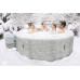 BESTWAY Lay-Z-Spa Zurich AirJet Spa gonflable rond, 180 x 66 cm, 4 personnes 60065