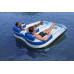 BESTWAY Hydro-Force Indigo Wave Bain de soleil gonflable pour 2 personnes 196x193 cm 43534
