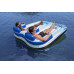 BESTWAY Hydro-Force Indigo Wave Bain de soleil gonflable pour 2 personnes 196x193 cm 43534