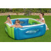 BESTWAY Carré de piscine avec hublots 168 x 168 x 56 cm 51132