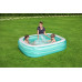 BESTWAY Piscine gonflable familiale translucide, 201 x 150 x 51 cm 54005