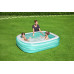 BESTWAY Piscine gonflable familiale translucide, 201 x 150 x 51 cm 54005