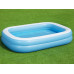 BESTWAY Piscine gonflable rectangulaire familiale translucide, 262 x 175 x 51 cm 54006