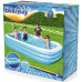 BESTWAY Piscine gonflable familiale De Luxe bleue, 305 x 183 x 56 cm 54009