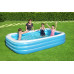 BESTWAY Piscine gonflable familiale De Luxe bleue, 305 x 183 x 56 cm 54009