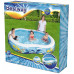 BESTWAY Family Pool Piscine gonflable Sea lagoon, 262 x 157 x 46 cm 54118