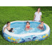 BESTWAY Family Pool Piscine gonflable Sea lagoon, 262 x 157 x 46 cm 54118