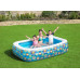 BESTWAY Family Pool Piscine gonflable Happy Flora, 229 x 152 x 56 cm 54120