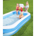 BESTWAY Piscine gonflable avec panier de basket, 251 x 168 x 102 cm 54122