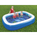 BESTWAY Family Pool Piscine gonflable 3D, 262 x 175 x 51 cm 54177