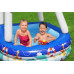 BESTWAY Captain Family Piscine gonflable, 213 x 155 x 132 cm 54370