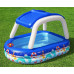 BESTWAY Captain Family Piscine gonflable, 213 x 155 x 132 cm 54370