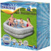 BESTWAY TruPrint Piscine gonflable, 213 x 206 x 53 cm 54423