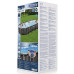 BESTWAY Power Steel Piscine hors sol ovale décor bois, 732 x 366 x 122 cm 5611T