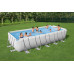BESTWAY Power Steel Piscine hors sol rectangulaire, 640 x 274 x 132 cm 5611Z