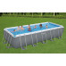 BESTWAY Power Steel Piscine hors sol rectangulaire, 640 x 274 x 132 cm 5612B