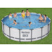 BESTWAY Steel Pro Max Piscine hors sol ronde, 488 x 122 cm 5612Z