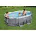 BESTWAY Power Steel Piscine hors sol ovale, 305 x 200 x 84 cm 5614A