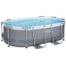 BESTWAY Power Steel Piscine hors sol ovale, 305 x 200 x 84 cm 5614A