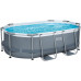 BESTWAY Power Steel Piscine hors sol ovale, 305 x 200 x 84 cm 5614A