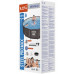 BESTWAY Steel Pro Max Piscine hors sol ronde décor bois, 427 x 107 cm 5614Z