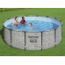 BESTWAY Steel Pro Max Piscine hors sol ronde, 427 x 122 cm 5619D