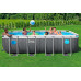 BESTWAY Steel Pro Max Splashview Piscine hors sol 488 x 244 x 122 cm, avec pompe 561MB