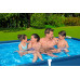 BESTWAY Steel Pro Piscine hors sol rectangulaire, 221 x 150 x 43 cm 56401