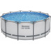 BESTWAY Steel Pro Max Piscine hors sol ronde, 366 x 122 cm 56420