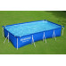 BESTWAY Steel Pro Piscine hors sol rectangulaire, 400 x 211 x 81 cm, avec pompe 56424