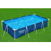 BESTWAY Steel Pro Piscine hors sol rectangulaire, 400 x 211 x 81 cm, avec pompe 56424