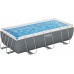 BESTWAY Steel Pro Max Piscine hors sol rectangulaire, 404 x 201 x 100 cm 56442