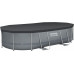 BESTWAY Power Steel Piscine hors sol ovale, 488 x 305 x 107 cm 56448