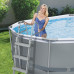 BESTWAY Power Steel Piscine hors sol ovale, 427 x 250 x 100 cm 56620