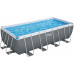 BESTWAY Power Steel Piscine hors sol rectangulaire, 488 x 244 x 122 cm 56671