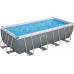 BESTWAY Steel Pro Max Piscine hors sol rectangulaire, 488 x 244 x 122 cm 56671