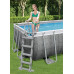 BESTWAY Power Steel Piscine hors sol rectangulaire effet rotin, 488 x 244 x 122 cm 56996