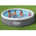 BESTWAY Fast Set Piscine hors sol ronde effet rotin, 366 x 76 cm 57443