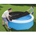 BESTWAY Couverture de piscine 244 cm, noire 58032