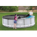 BESTWAY Couverture de piscine 427 cm, noire 58248