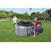 BESTWAY Couverture de piscine 305 x 200 cm, noir 58424